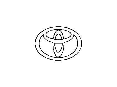 Toyota Supra Emblem - 75331-14120-01