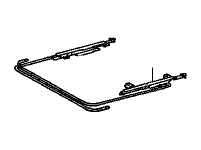 Toyota Sunroof Cable - 63223-60030