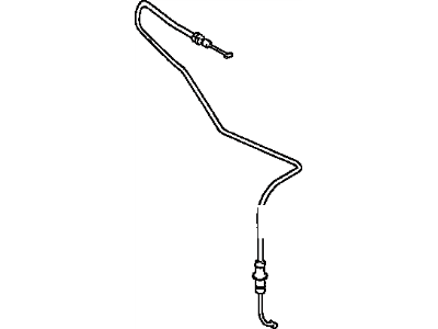 Toyota Tercel Throttle Cable - 35520-10010