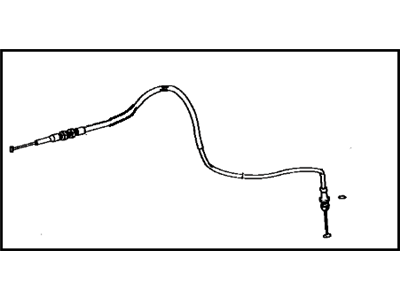 Toyota Celica Throttle Cable - 35520-20070