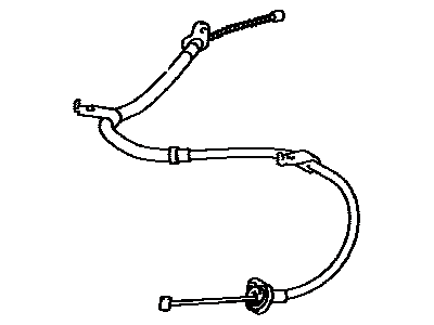 Toyota Parking Brake Cable - 46420-02151