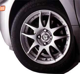 Toyota Alloy Wheels, E-6 Spoke Alloy Wheel 08457-52810