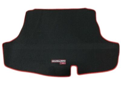 Toyota TRD Carpet Trunk Mat - Black With Red TRD Trim PT206-07198-02