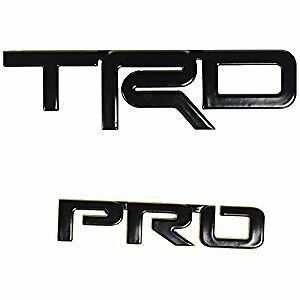 Toyota TRD PRO Badge For C Pillars. Exterior Emblem. PT413-00150