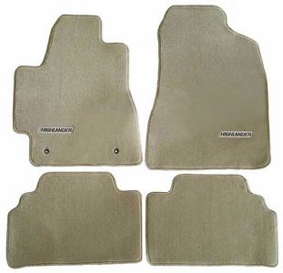 Toyota Carpet Floor Mats, Ivory PT548-48062-10