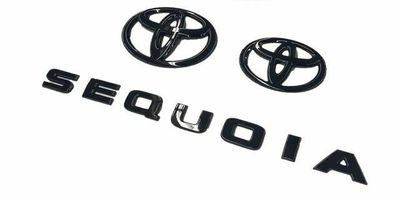 Toyota Blackout Emblem Overlays - TRD Sport - Black. Exterior Emblem. PT948-0C200-02