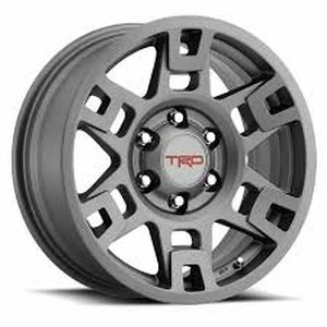 Toyota TRD 17-In Alloy Wheel - Matte Gray PTR20-35110-GR
