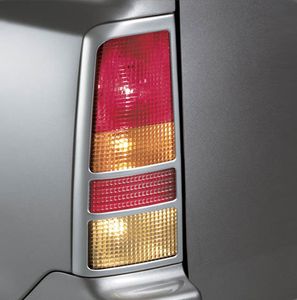 Toyota Taillight Garnish, Silver Finish PTS10-52043