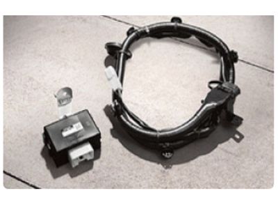 Toyota Towing Wire Harness For Sienna Tow Hitch Receiver. Towing Wire Harnesses And Adapters. PK960-08B05