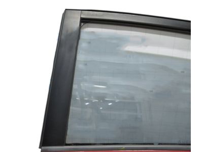 Toyota 75762-47010 Moulding, Rear Door Window Frame, Front LH