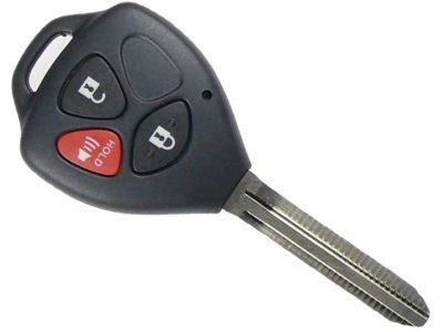 2011 Toyota Yaris Car Key - 89070-52850