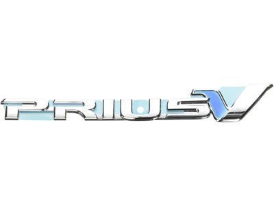 2012 Toyota Prius V Emblem - 75442-47060