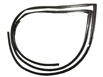 Toyota 75531-33050 Moulding, Windshield, Outer Upper