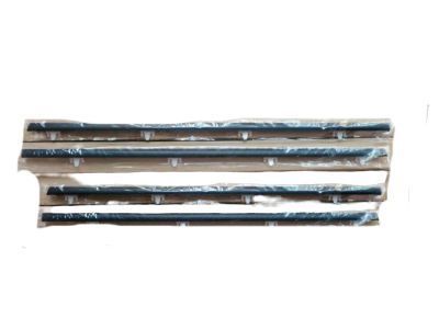 Toyota 68210-90A02 Weatherstrip, Front Door Glass, Outer