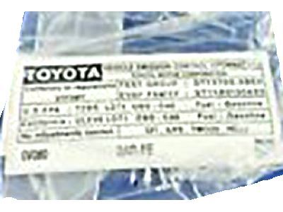 Toyota 11298-37320 Label, Emission Control Information