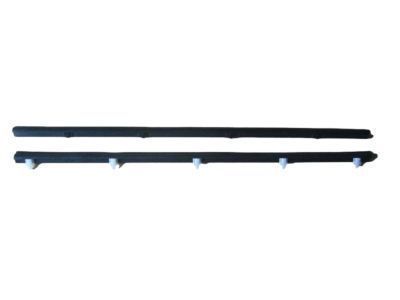 Toyota 68160-89115 Weatherstrip, Front Door Glass, Outer