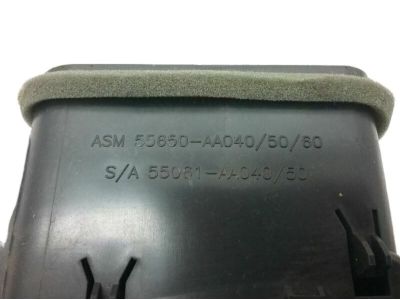 Toyota 55650-AA040 Register Assy, Instrument Panel
