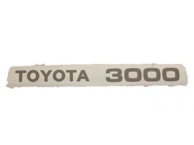 Toyota 11286-46061 Plate, Engine Specification