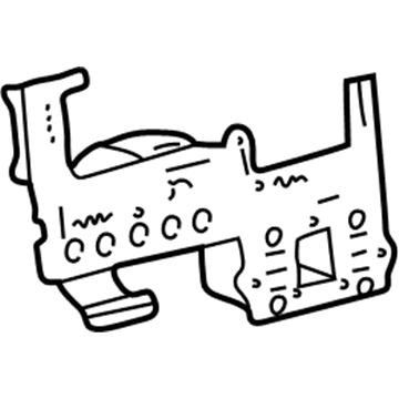 Toyota 83862-6A840 Plate, Meter Circuit