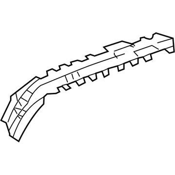 Toyota 61245-02020 Reinforcement, Roof Side Rail, Outer RH