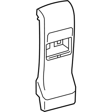 Toyota 58923-47050-E0 Panel, Console Rear End