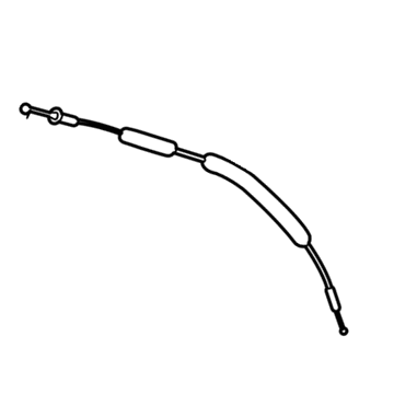 Toyota 69710-33120 Cable Assembly, Front Door