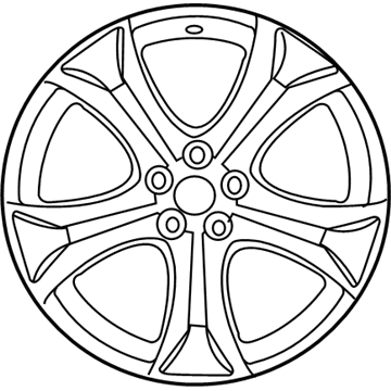 2014 Toyota Venza Spare Wheel - 4261A-0T020