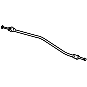 Toyota 69730-60020 Cable Assembly, Rear Door