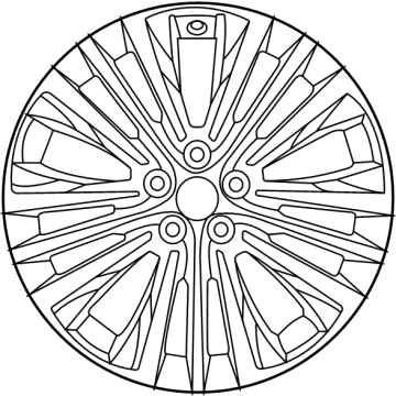 2022 Toyota Venza Spare Wheel - 4261A-48300