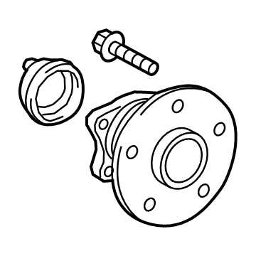Toyota 42410-0R030 Bearing And Hub Assembly