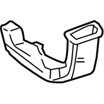 Toyota 58862-35010 Duct, Console Box