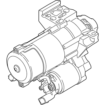 2022 Toyota GR Supra Starter Motor - 28100-WAA01
