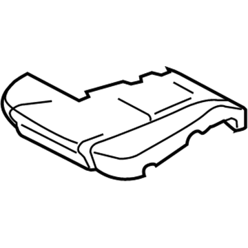 Toyota 71512-AA020 Pad, Front Seat Cushion, LH