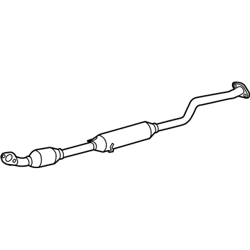 Toyota 17420-28520 Center Exhaust Pipe Assembly