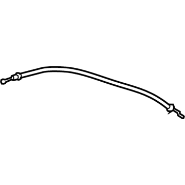 Toyota 69750-12210 Cable Assembly, Front Door