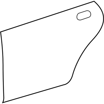 Toyota 67113-07020 Panel, Rear Door, Outs