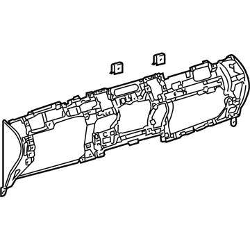 Toyota 55303-47020 Panel Sub-Assy, Instrument, Lower