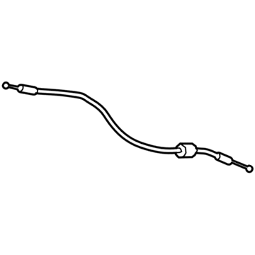 Toyota 69730-0R030 Cable Assembly, Rear Door