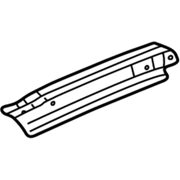 Toyota 61211-AA020 Rail, Roof Side, Outer RH