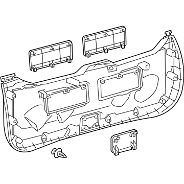 Toyota 67750-47050-C0 Board Assembly, Back Door