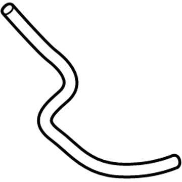 Toyota 16267-21030 Hose, Water By-Pass