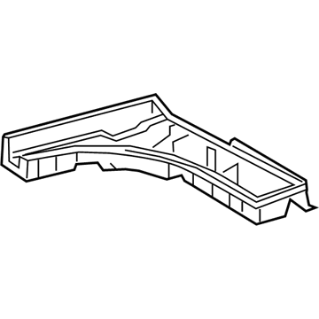 Toyota 64995-12100-C0 Box, Deck Floor, RH