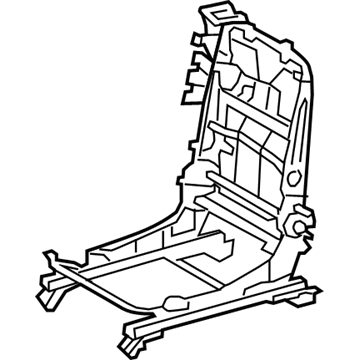 Toyota 72730-48130 Adjuster Assy, Rear Seat Reclining, RH