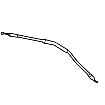 Toyota 69770-47100 Cable Assembly, Rear Door