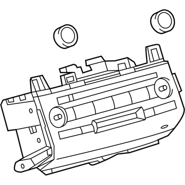 Toyota 86804-60F70 Cover Sub-Assembly, NAVI