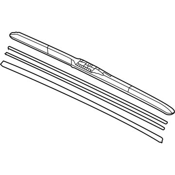 Toyota 85212-06250 Front Wiper Blade, Right