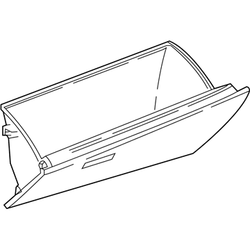 Toyota 55550-F4030-C0 Door Assembly, Glove Compartment