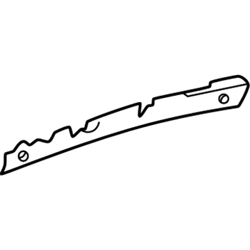 Toyota 66423-42010 Spacer, Side Rail, Front LH