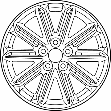 2019 Toyota Avalon Spare Wheel - 42611-07160