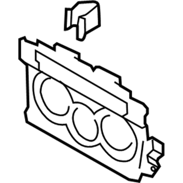 Toyota SU003-01913 Panel Assembly Heater M